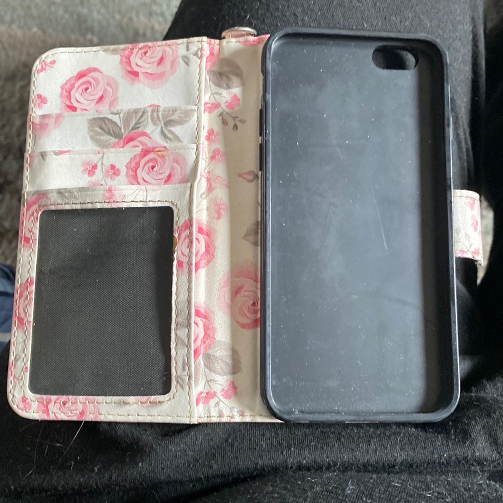 iPhone case with card holder